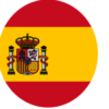 bandera española circular